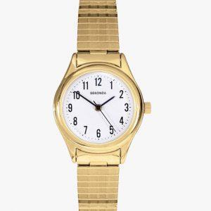 Sekonda, Ladies Watch, Expandable Watch, Rose Gold, Gold Plated, Analogue Watch
